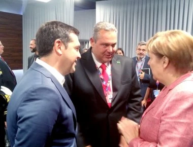 Δείτε πως υποδέχονταν στο παρελθόν την Άνγκελα Μέρκελ οι Αλέξης Τσίπρας και Πάνος Καμμένος (βίντεο)